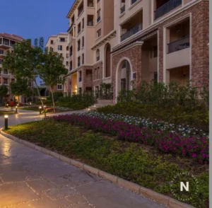 Serviced Apartment for sale in N Residence 185New Cairom² ,down payment 256,813 EGP
