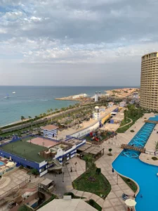 Chalet for sale in Porto Sokhna 125Ain Sokhnam² ,down payment 68,660 EGP