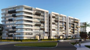 Apartment for sale in Boardwalk 213New Capital Citym² ,down payment 107,087 EGP