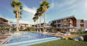 Chalet for sale in The Med 244Ras El Hekmam² ,down payment 197,975 EGP