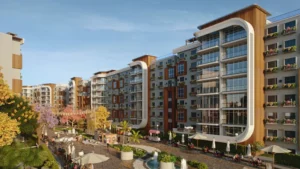 Apartment for sale in Ray Residence 195New Capital Citym² ,down payment 45,594 EGP