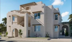 Chalet for sale in Hacienda White 240Sidi Abdel Rahmanm² ,down payment 351,950 EGP