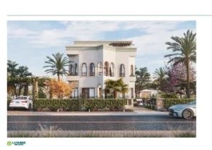 Villa for sale in Lake West 4 304El Sheikh Zayedm² ,down payment 216,199 EGP