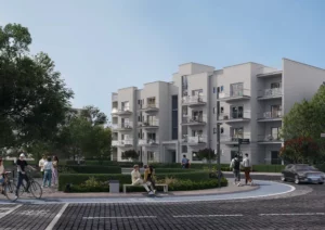 Apartment for sale in Nile Boulevard 137New Cairom² ,down payment 116,938 EGP