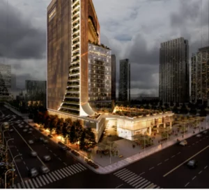 Office for sale in Evolve Tower 32New Capital Citym² ,down payment 57,495 EGP