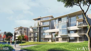 Apartment for sale in Leaves 956th of October Citym² ,down payment 59,810 EGP