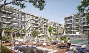 Apartment for sale in Belva 124El Sheikh Zayedm² ,down payment 61,897 EGP