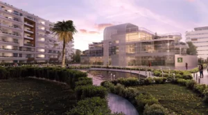 Apartment for sale in Boardwalk 127New Capital Citym² ,down payment 46,406 EGP