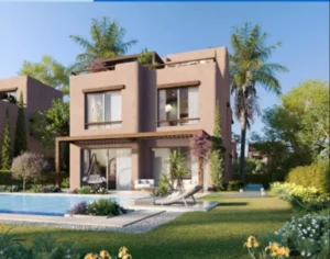 فيلا للبيع في هاسيندا ويست رأس الحكمة بمساحة 353م² ومقدم 7,282,600 ج.م
