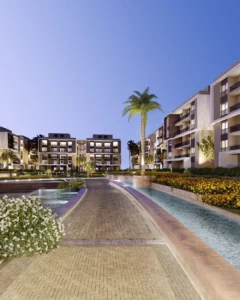 Apartment for sale in Moon Residences 105New Cairom² ,down payment 122,352 EGP