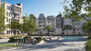 Apartment for sale in Rivers 155New Zayedm² ,down payment 121,501 EGP