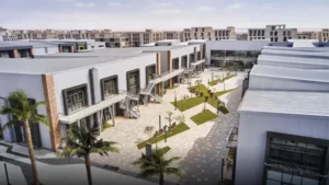 Office for sale in Campus District 5 118South New Cairom² ,down payment 357,720 EGP