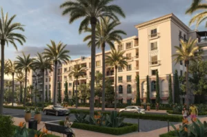 Apartment for sale in Village West 141El Sheikh Zayedm² ,down payment 132,031 EGP