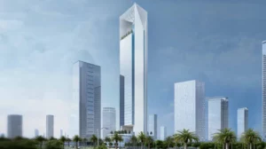 Office for sale in Infinity Tower 222New Capital Citym² ,down payment 495,000 EGP