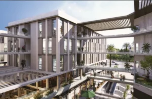 Office for sale in Financial Hub 60New Capital Citym² ,down payment 137,153 EGP