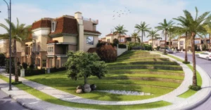 Duplex for sale in Sapphire Golf Residences 255New Cairom² ,down payment 256,250 EGP