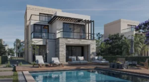 Cabin for sale in Hacienda Waters 91Ras El Hekmam² ,down payment 67,082 EGP