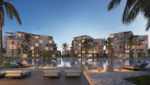 Chalet for sale in Hyde Park North - Seashore 104Ras El Hekmam² ,down payment 190,495 EGP
