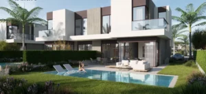 توين هاوس للبيع في ذا وتر واي الساحل الشمالي الضبعة بمساحة 320م² ومقدم 4,821,100 ج.م