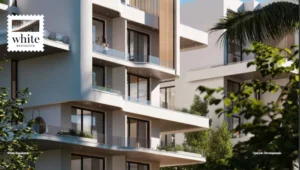 Apartment for sale in The Waterway - New Cairo 167North Investorsm² ,down payment 463,889 EGP