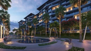 Apartment for sale in Midtown Sky 140New Capital Citym² ,down payment 81,276 EGP