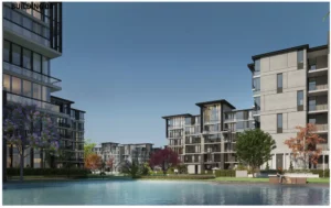 Apartment for sale in The View Waterway 177El Lotusm² ,down payment 271,763 EGP