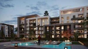 Duplex for sale in Leaves 1706th of October Citym² ,down payment 117,998 EGP