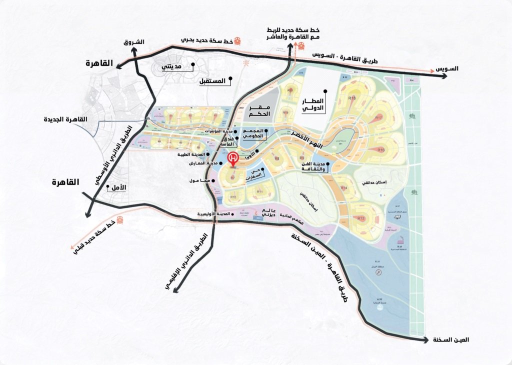 كمبوند كابيتال هايتس 2 العاصمة الإدارية 2025 – Capital Heights 2 