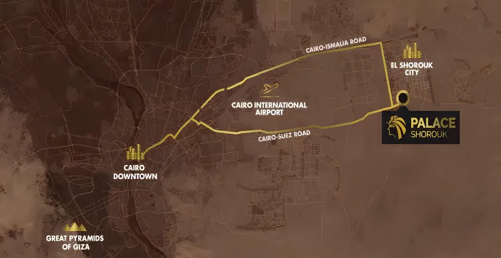 كمبوند كليوباترا بالاس الشروق 2025 – Cleopatra Palace El Shorouk