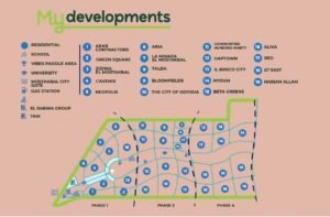 Mostakbal City Compounds Map