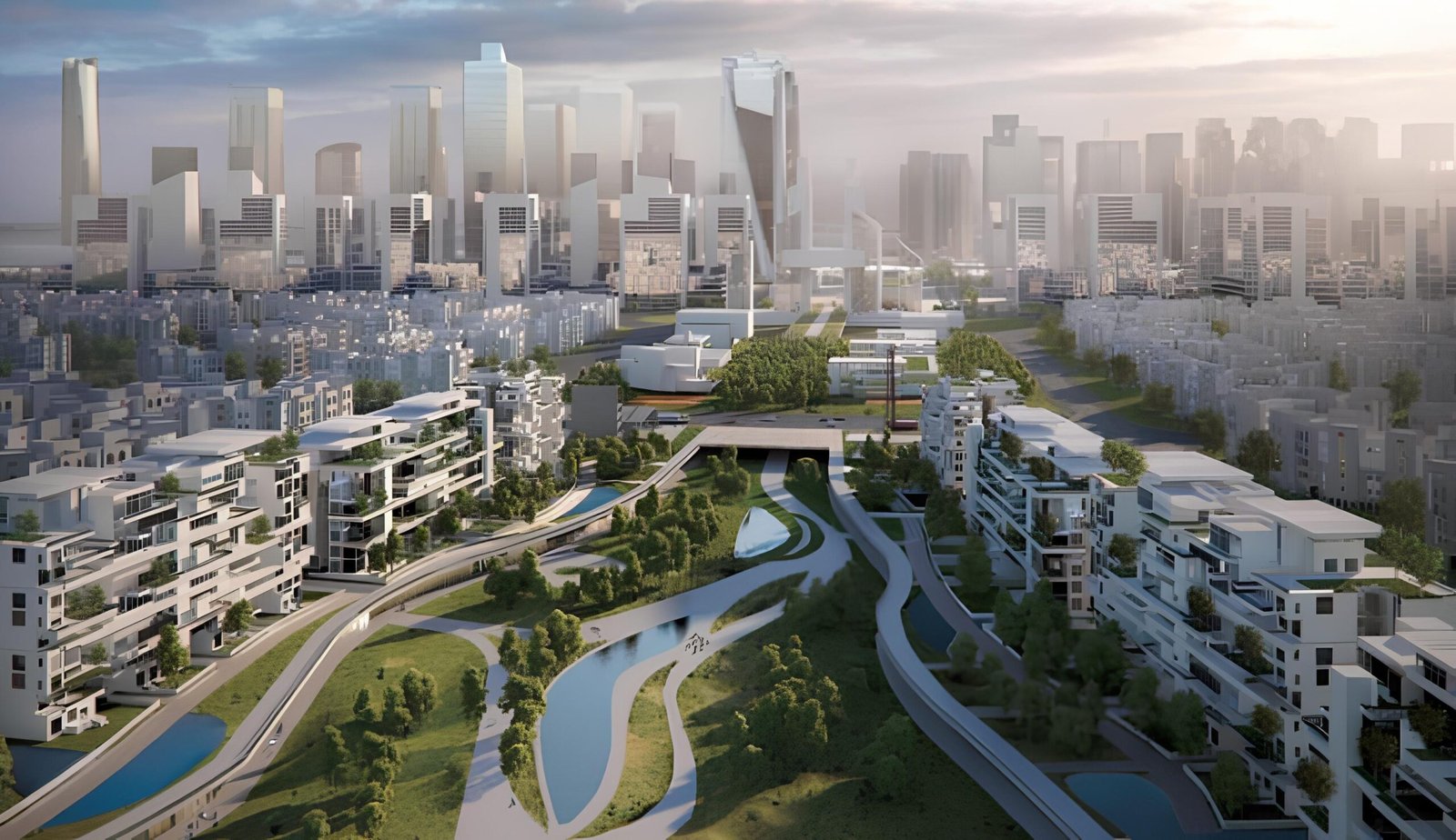 كمبوند داون تاون العلمين الجديدة 2025 - Down Town New El Alamein 4 كمبوند داون تاون العلمين الجديدة