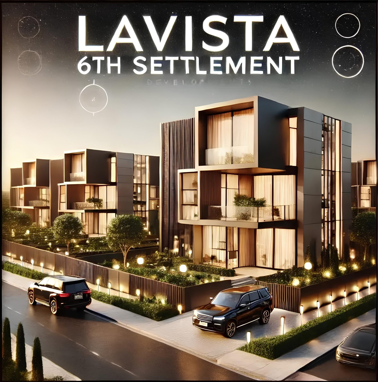 كمبوند سيتي ريزيدنس التجمع السادس 2025 – La Vista City Residence