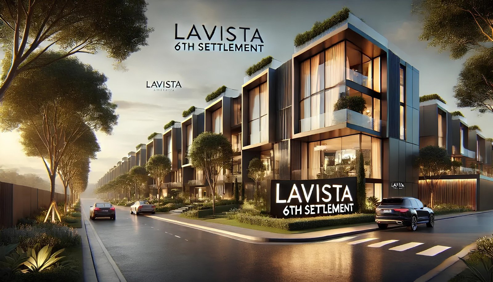 كمبوند سيتي ريزيدنس التجمع السادس 2025 – La Vista City Residence