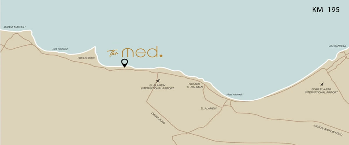 قرية ذا ميد الساحل الشمالي 2026 – The Med North Coast
