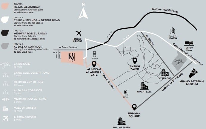 كمبوند بيل في الشيخ زايد – Bell Vie Sheikh Zayed