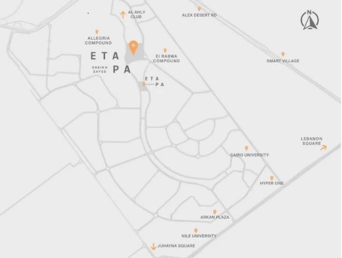 كمبوند ايتابا الشيخ زايد 2025 – Etapa Sheikh Zayed