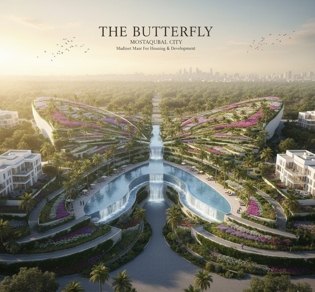 كمبوند ذا بترفلاي المستقبل سيتي 2025 – The Butterfly Mostakbal City