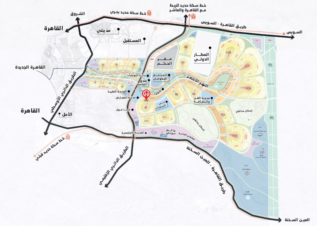 كمبوند كابيتال هايتس 1 العاصمة الإدارية 2025 – Capital Heights 1