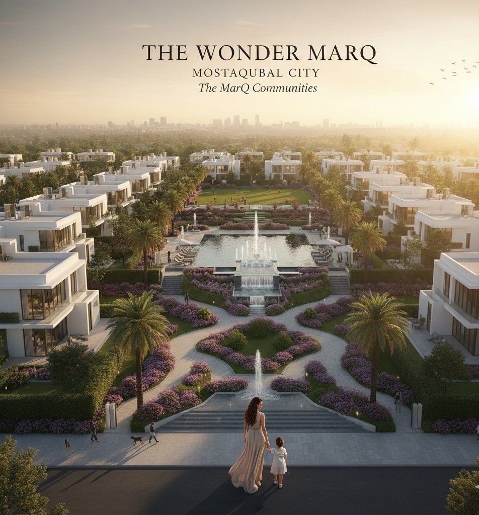 كمبوند ذا وندر مارك المستقبل سيتي 2025 – The Wonder Mark Mostakbal City