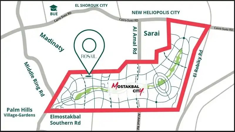 كمبوند روسيل المستقبل سيتي – Rossel Mostakbal City