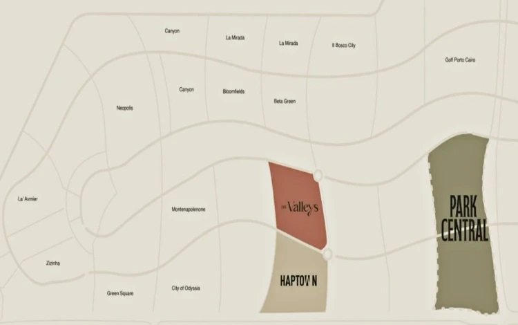 كمبوند بارك سنترال المستقبل سيتي 2025 – Park Central Hassan Allam