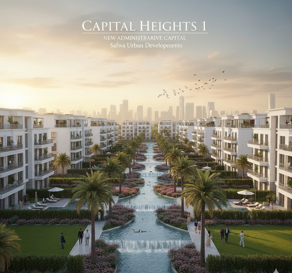 كمبوند كابيتال هايتس 1 العاصمة الإدارية 2025 – Capital Heights 1