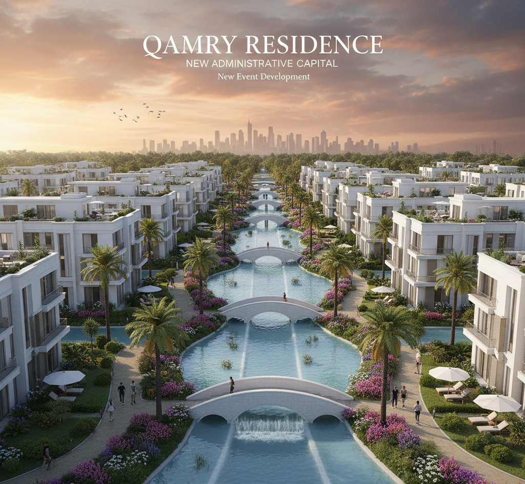 كمبوندات العاصمة الإدارية الجديدة - 2026 أسعار الشقق 3 كمبوند قمري العاصمة الإدارية الجديدة