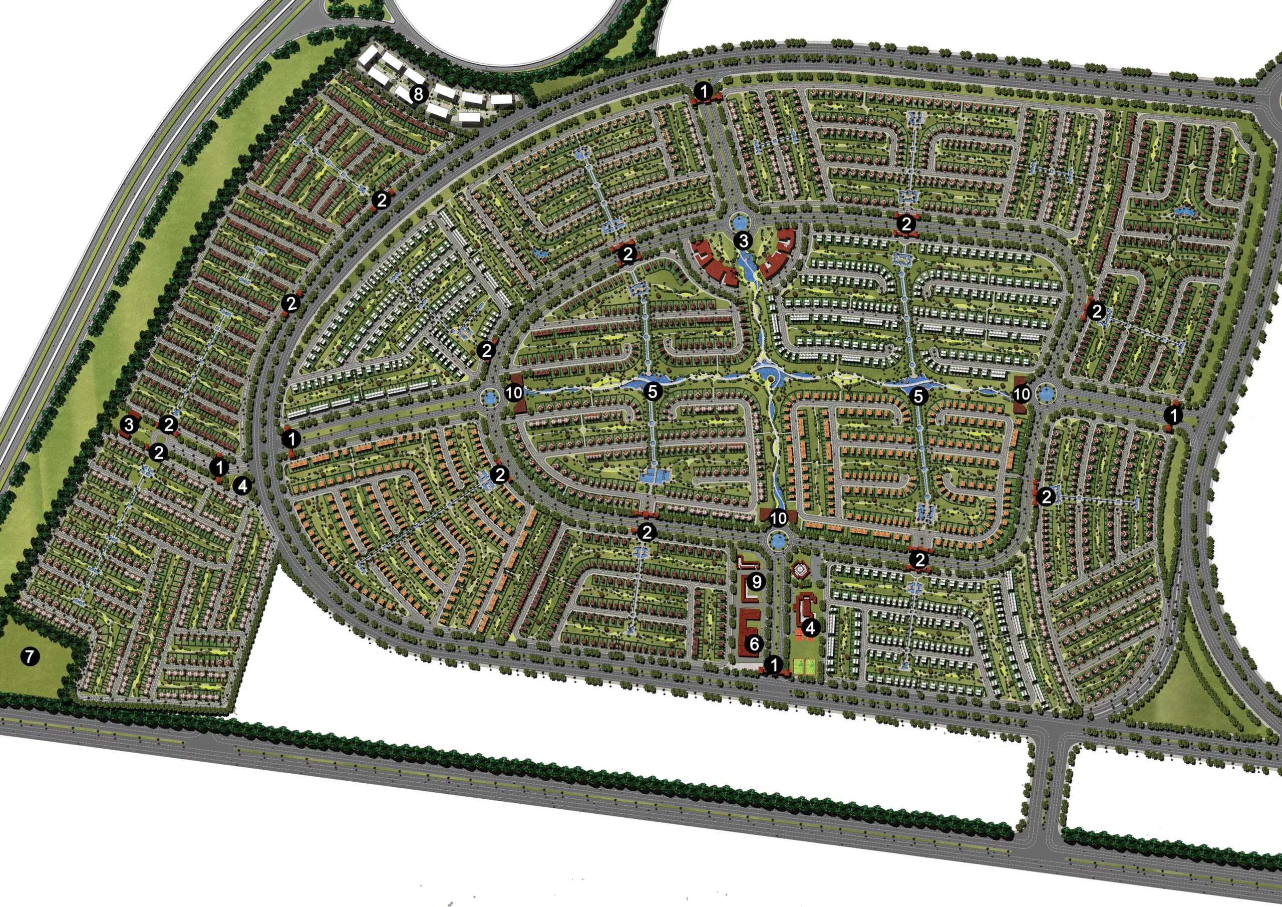 كمبوند لافيستا سيتي العاصمة الإدارية 2025 – La Vista City New Capital