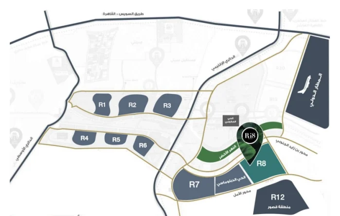كمبوند رايت العاصمة الإدارية 2025 – Ri8 New Capital