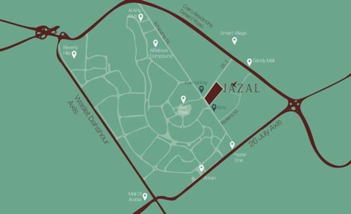 كمبوند جازال الشيخ زايد 2025 – Legacy Estates Developments