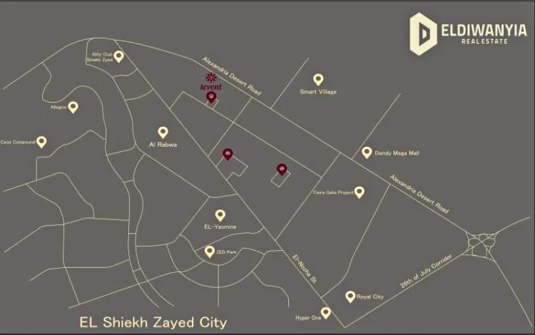 كمبوند ليفينت الشيخ زايد 2025 – Levent El Sheikh Zayed