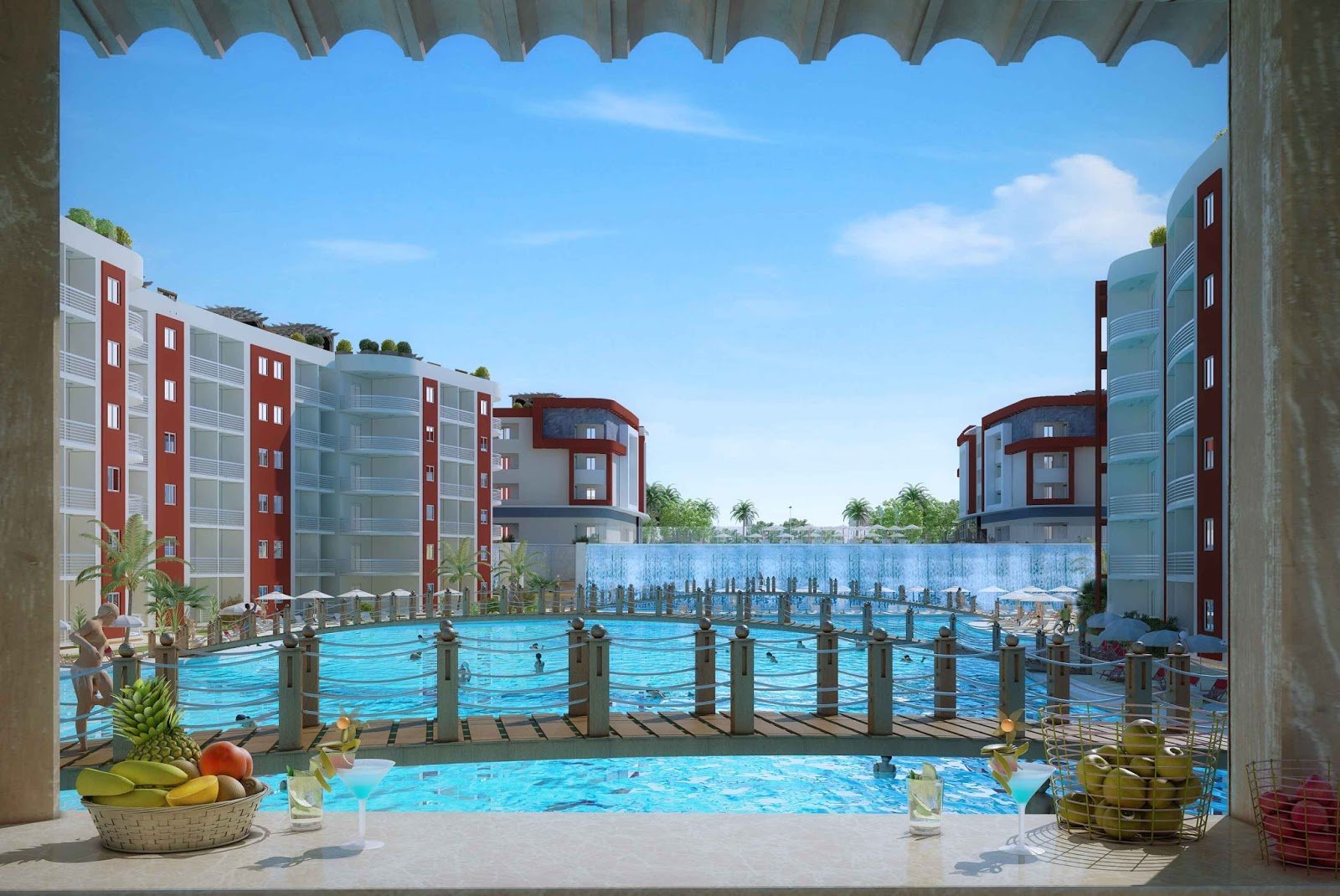 قرية سيلا الساحل الشمالي – رفاهية السكن واستثمار مضمون في قلب الساحل الشمالي 2 قرية سيلا الساحل الشمالي