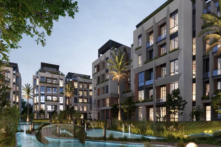 كمبوند سيتى ريزيدنس التجمع الخامس - Lavista City Residence 4 كمبوند سيتى ريزيدنس التجمع الخامس