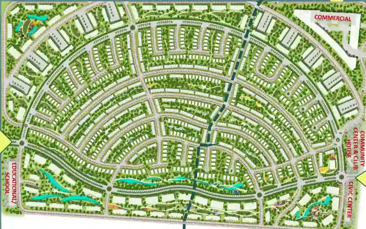 كمبوند فيلاج دي لا كابيتال العاصمة - 2026 Village de la Capitale 2 كمبوند فيلاج دي لا كابيتال العاصمة